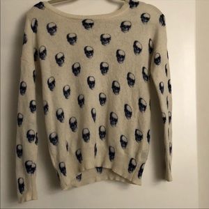 Skull cashmere sweater